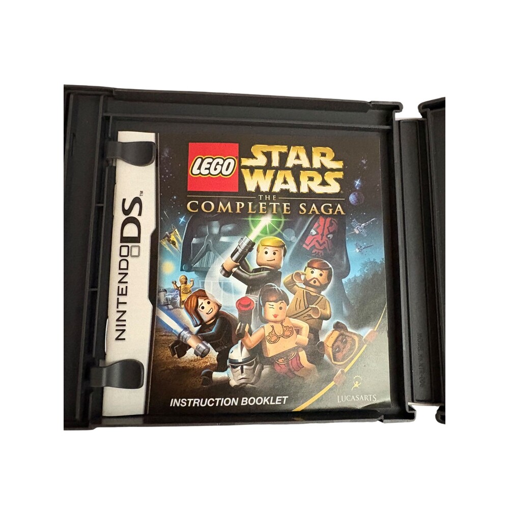 LEGO Star Wars The Complete Saga (Nintendo DS, 2007) CIB Tested And Working - Picture 3 of 4